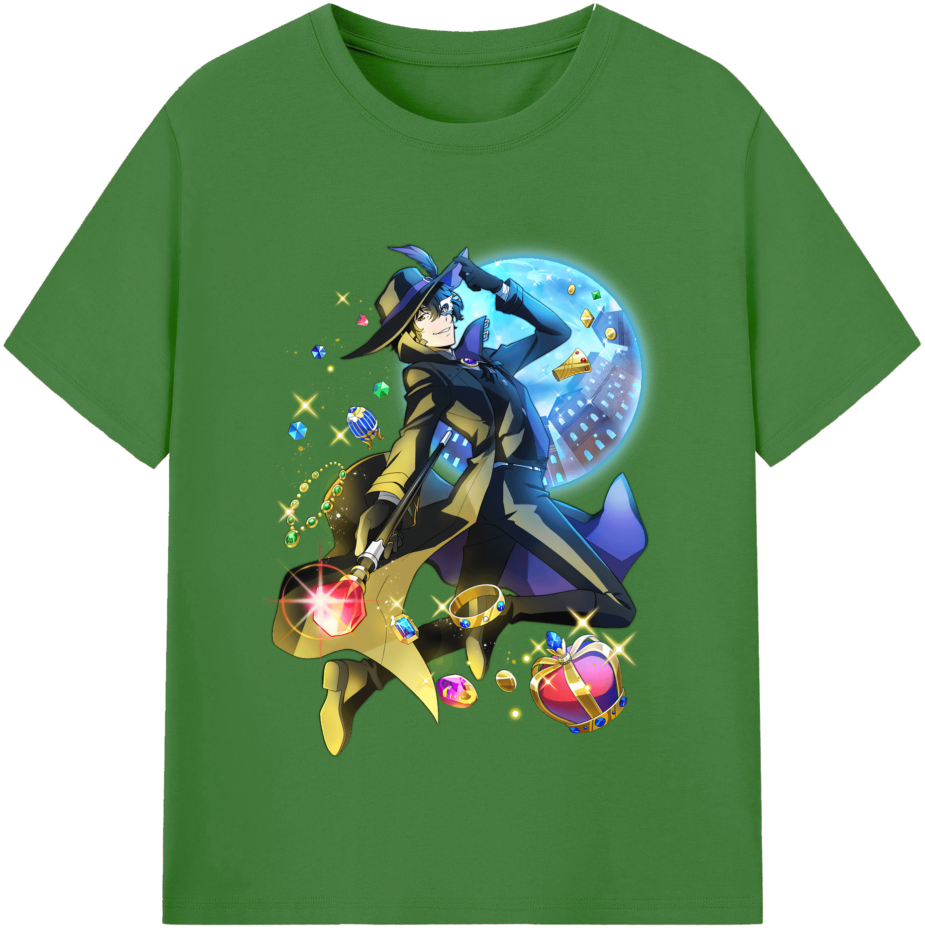 （画像用） 文豪ストレイドッグス Bungo Stray Dogs レディースカジュアルプリントTシャツ（綿100％）